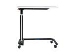 Movable HPL Swivel Patient Bed Hospital Dinner Table Height Adjustable