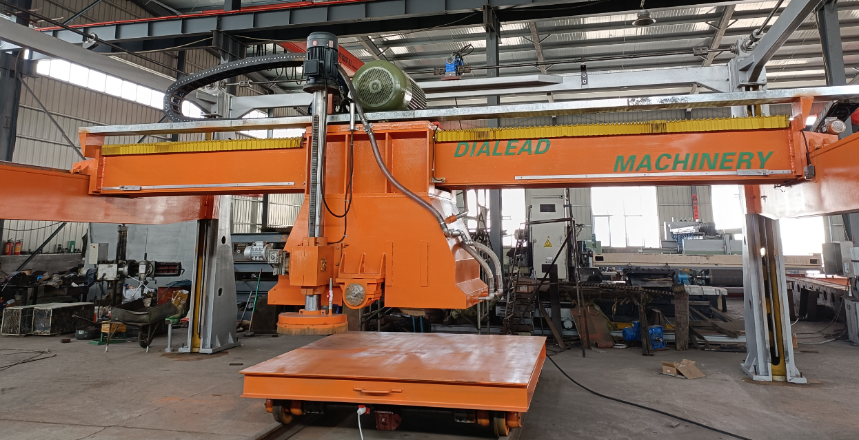 Multi Saw Two Way Block Cutting Machine For Granite Marble Travertine Stone Quarry