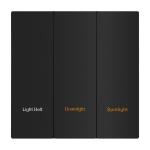 Stainless steel Knx Light Switch , Smart Home Switches Two Gang Metal Panel