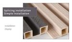 Wood Substitute WPC Louvered Fluted Wall Panels Elegant Versatile