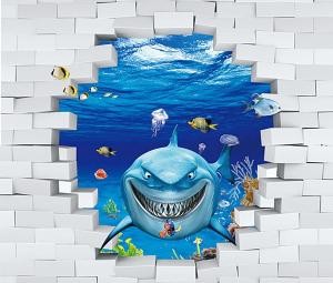 China Osign 3D floor sticker for promotion wholesale