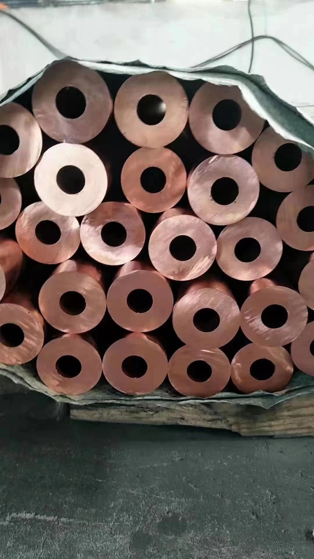 ASTM 15mm Copper Pipe Tube T1 T2 C10100 C10200