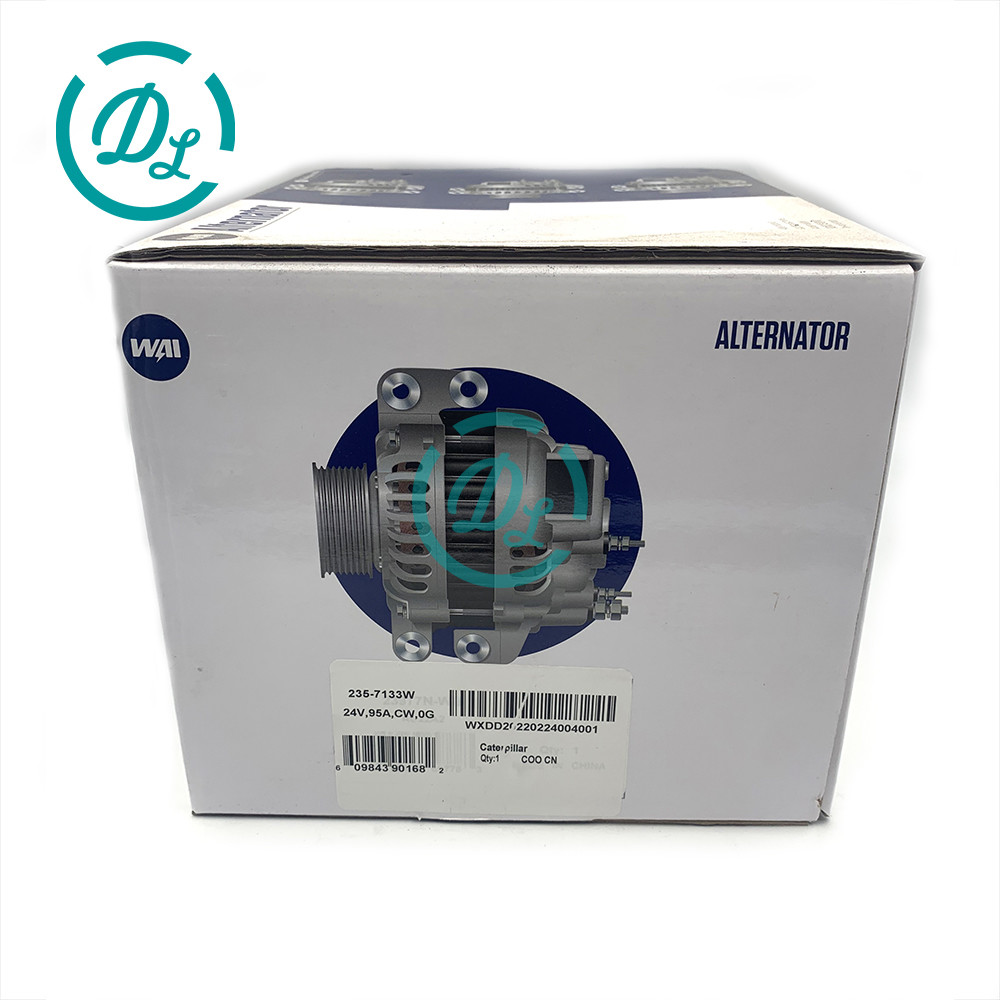95A 24V Excavator Engine Alternator 235-7133 10R9095 226-7683 0210800740