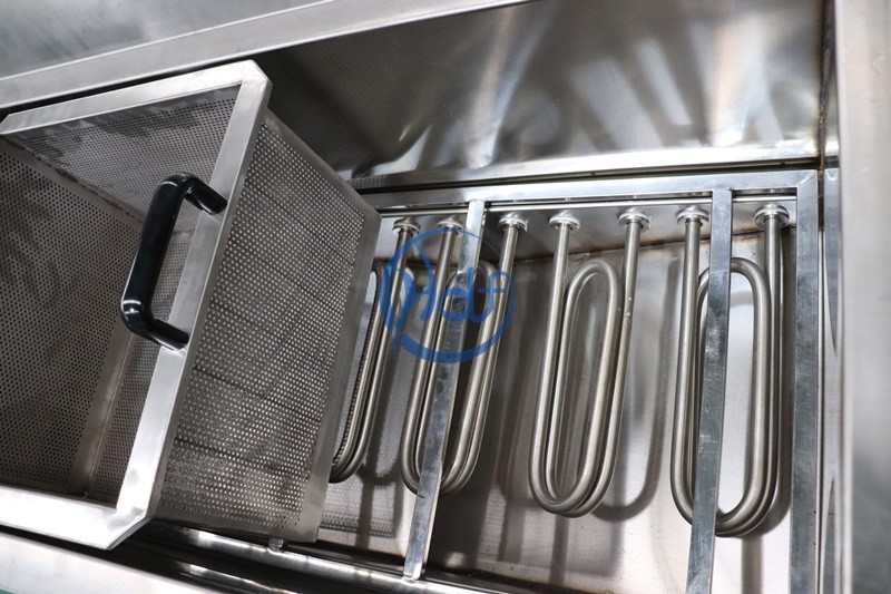 Peanut / Potato Chips Automatic Fryer Machine 9KW 304 Stainless Steel Material