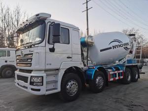China F3000 Concrete Transport Truck 8x4 375hp Shacman Mixer EuroV White wholesale