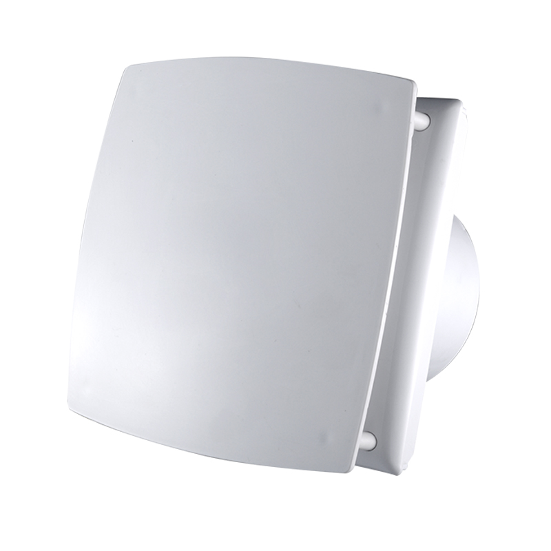 Plastic Silent Bathroom Ventilation with LED Light Wall Mounted Air Extractor Fan 240V