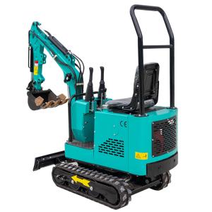China 1tone Small Garden Excavator Euro5 Engine Compact Crawler Excavator PC10 wholesale