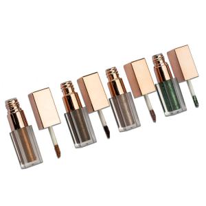 China 10 Colors Shimmer Liquid Eyeshadow Liquid Glitter Metallic Eye Shadow wholesale