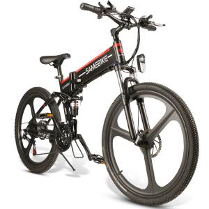 China 26 Inch 21 Speed Mountain Electric Bike 10 Ah Lithium Battery wholesale