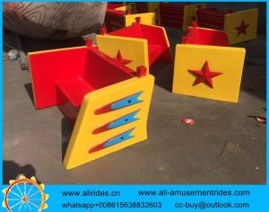 China twin flight ride entertainment hot story kiddie hully gully wholesale