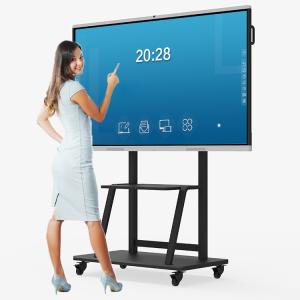 China IR Touch 75 Inch Smart Board For Classroom Remote Video Conference wholesale