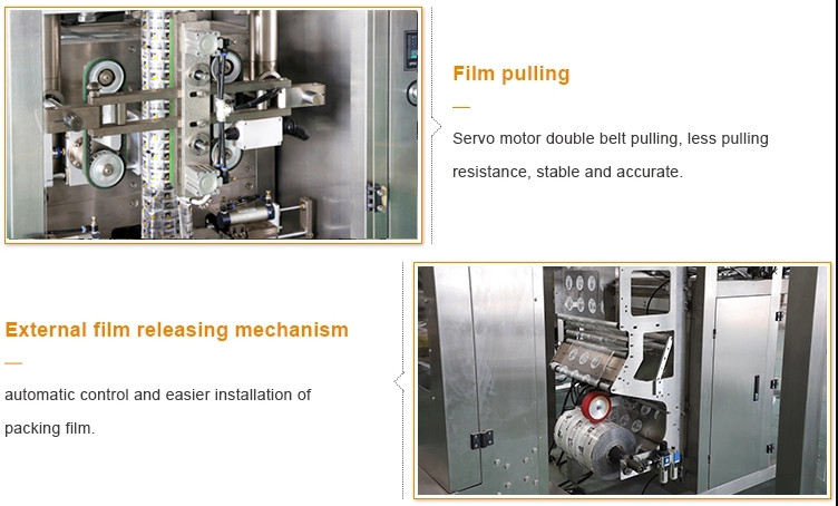 30~120Bag/min Multihead Weigher Vertical Packaging Machine / VFFS Packing Machine