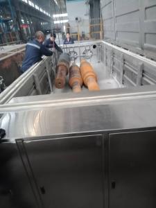 China 12kw Air Blast Cryogenic Tunnel Freezer Metal Processing Minus 190C wholesale