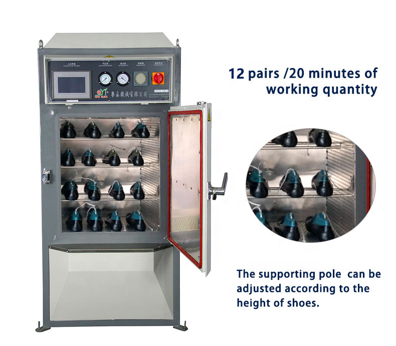 Fully Automatic Shoe Heat Setting Machine Intelligent Shoe Steaming Machine For Upper
