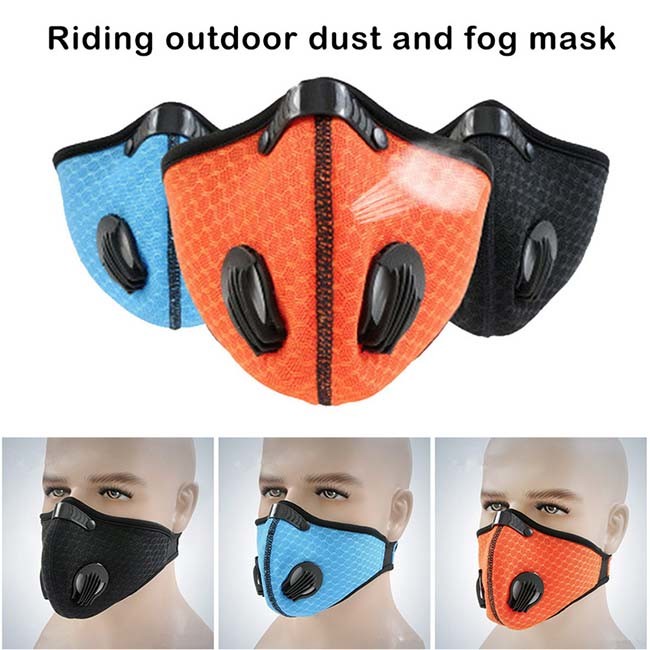 Pm2.5 Valved Dust Mask Cotton Haze Valve Healthy Mask Activated Filter Respirator
