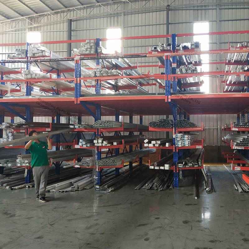 8M Heavy Duty Cantilever Storage Racks CE Cantilever Rack Shelf
