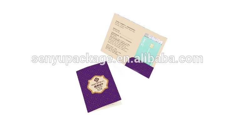 Private custom cheap presentation folder brochure advertising paper printing