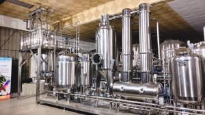 China Stainless Steel Vacuum Chinese Herbal Extraction And Concentration Tank Unit wholesale