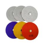 Thickness 3mm Resin Diamond Polishing Pad For Polishing 100mm 125mm