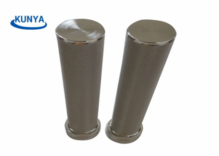 Shipbuilding Industry Candle Filter Element Stainless Steel Sintered Mesh