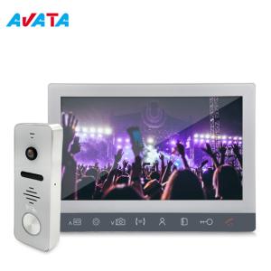 China 2 Wire Video Doorbell Villa Video Intercom System Handfree Door Video Phone wholesale
