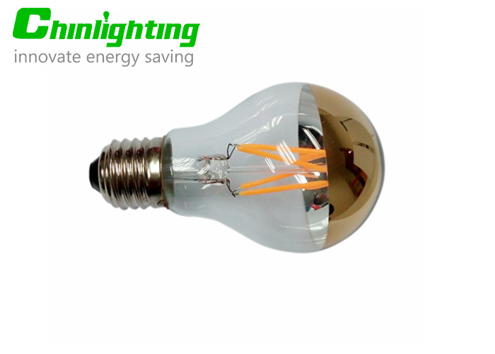 5w A60 S19 Ul Golden Plated Glass Bulb LED Lights