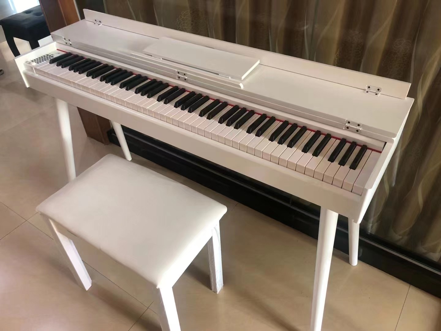 Portable piano 88 key electronic piano keyboard professional MIDI keyboard with Bluetooth