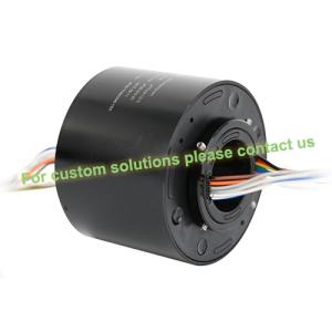 China Precious Metal Through Hole Slip Ring JINPAT 350rpm IP65 wholesale