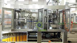 China Fruit Juice Crush Water Treatment Line , Juice Bottling Equipment wholesale