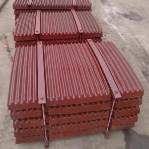 China Red Ore Stone Crusher Jaw Plate Crusher Spare Parts wholesale
