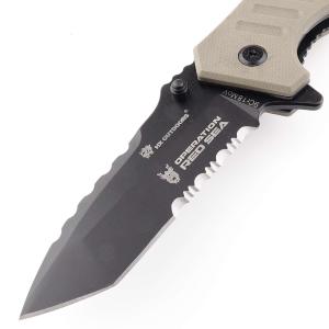 China 56HRC Camping Dagger Knife OEM 2.8mm Thick wholesale