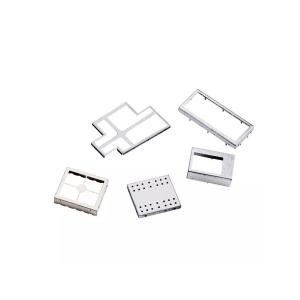China SMD PCB RF EMI Shield Cover Custom Stamping Metal Electroplating wholesale