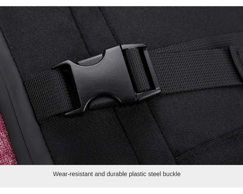 ISO9001 Unisex 32 Litre USB Travel Backpack With Shoe Compartment