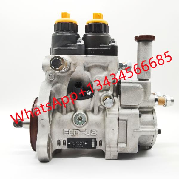For KOMATSU SA6D140E-3 6217-71-1130 Diesel Engine Fuel Pump 094000-0451