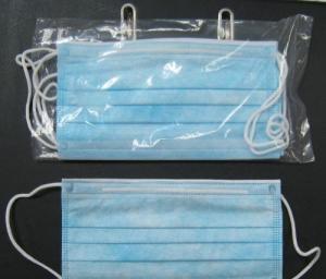 China Single-Use Flat Masks Disposable Surgical Masks wholesale
