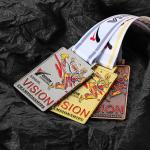 Zinc Alloy Metal Sports Custom Medals 2D 3D Gold Silver Award Medal