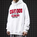 260gsm College Velvet Custom Embroidered Hoodies With Letters