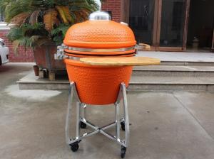 China 22 Inch Charcoal Kamado Grill Stainless Steel BBQ wholesale