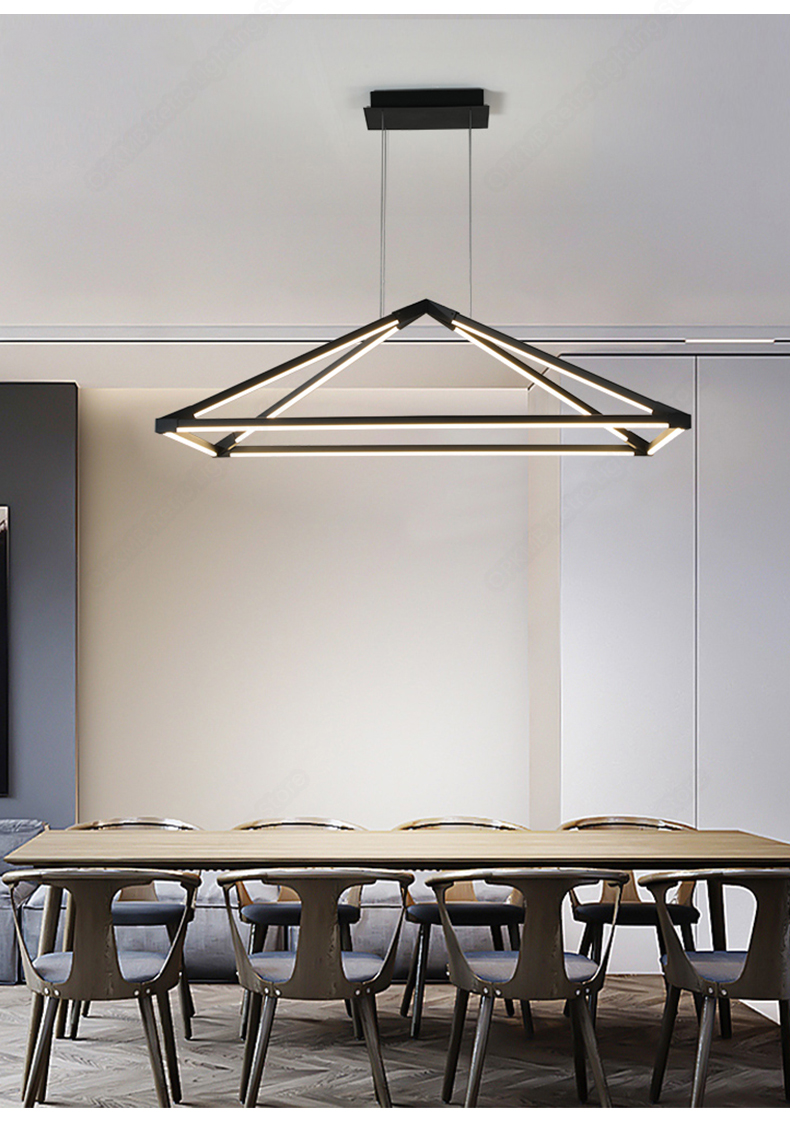 Minimalist Chandelier Designer Modern Creative Nordic Geometric Art Decor Chandelier(WH-MI-451)