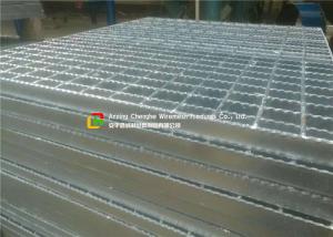 China Serrated / I Bar Walkway Mesh Grating , Sidewalks Metal Walkway Decking wholesale