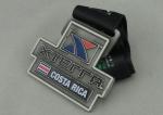 Personalized Die Casting 78mm Diameter Costa Rica Medal