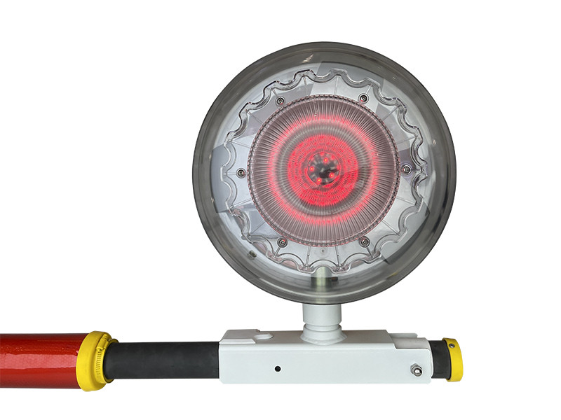 Round Hollow Out Design 3D Parking Barrier Gate Security gold Housing color