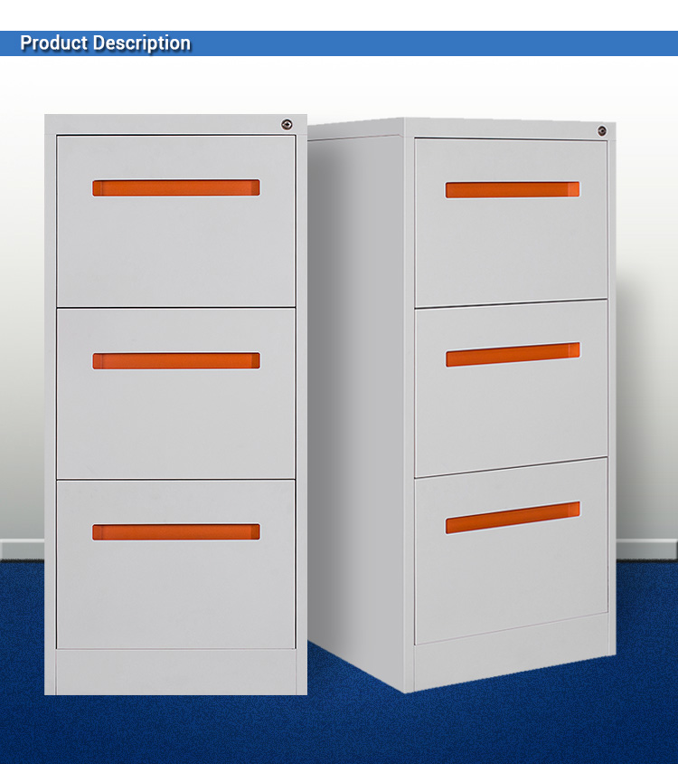 Three Drawer BV 620mm Depth Drawer Filing Cabinet