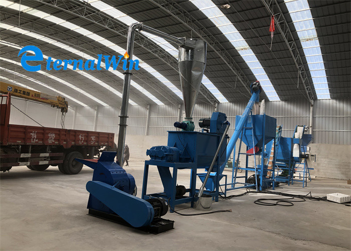 1000kg/H Chicken Food Processing Machine 1-10mm Mini Cattle Feed Machine Plant