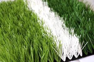 China Custom Dark Green Light Green Artificial Grass Sports Turf wholesale