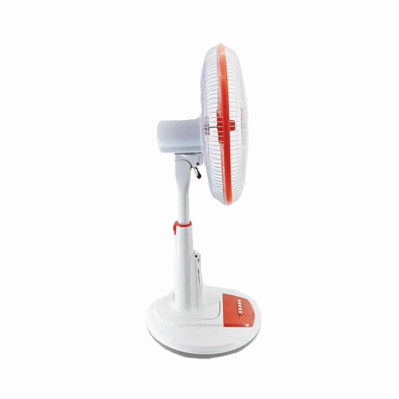 Strong Wind 12v Dc Blower Fan Rechargeable Solar Fan With Led Light
