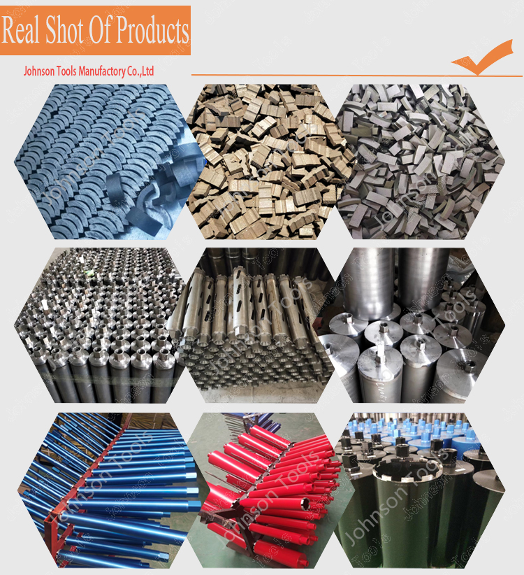 Reinforced Concrete Round Hole 100mm Diamond Core Drill Bit