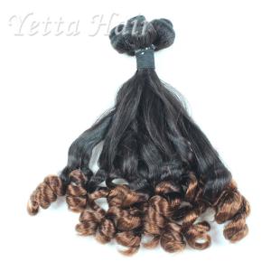 China Two Tone Natural Funmi Virgin Hair With No Nits And No Foul Odor wholesale