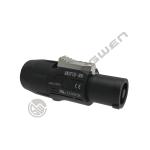 CQC Waterproof Power Connector Black Powercon Plug 250v 20A