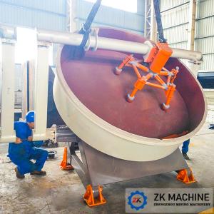 China Disk Pelletizer 35TPH Concentrate Powder Wet Granulation Equipment wholesale